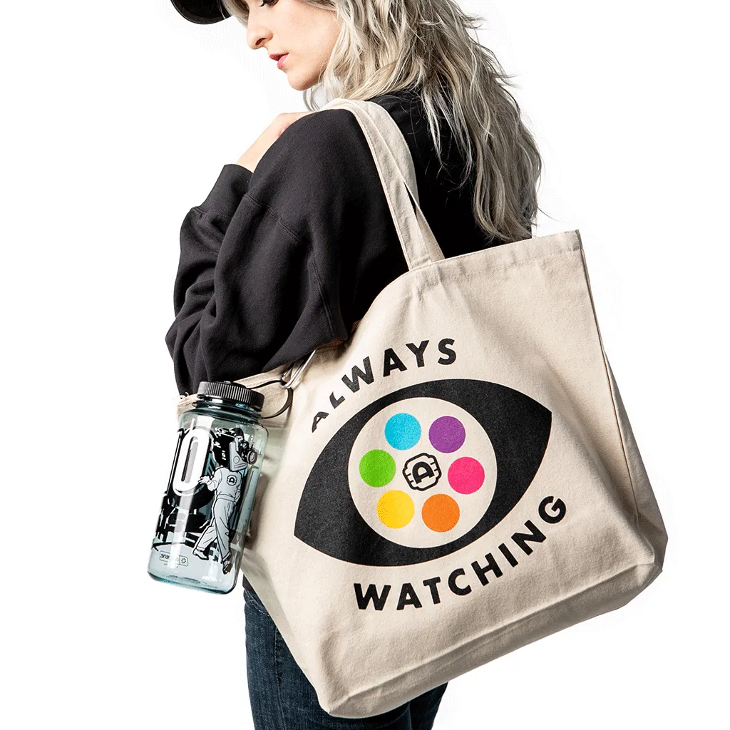 Alamo Drafthouse ALWAYS WATCHING Tote Bag