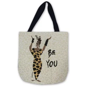 Be You Woven Tote Bag