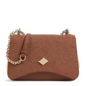 Borsa Donna a Tracolla 1A Classe Alviero Martini linea Spicy Bag color Castagna GV98