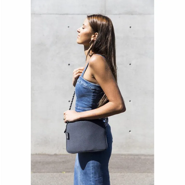 Prene Charcoal Pixie Bag